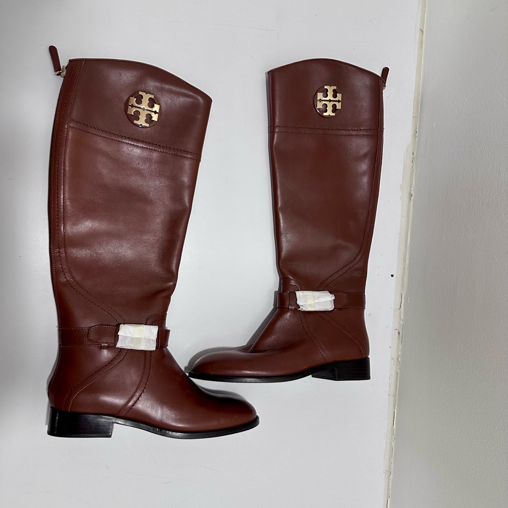 Tory Burch Brown And Cream Monogram Interior